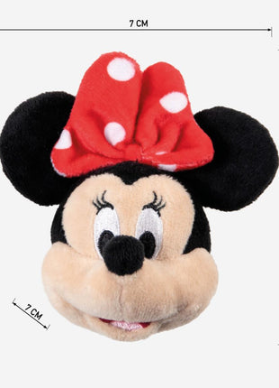 Disney Minnie plüss kulcstartó 10 cm