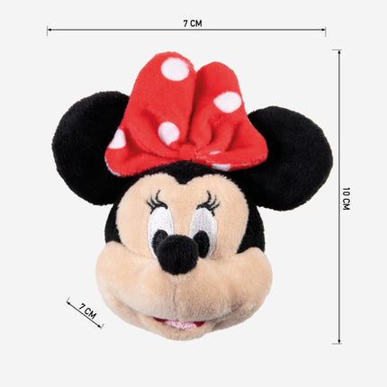 Disney Minnie plüss kulcstartó 10 cm