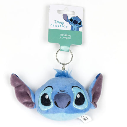 Disney Lilo és Stitch, A csillagkutya Head plüss kulcstartó 19 cm