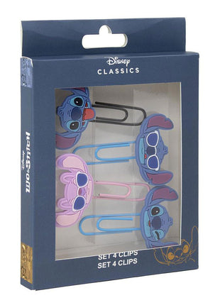 Disney Lilo és Stitch, A csillagkutya gemkapocs 4 db-os szett