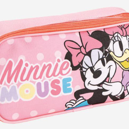 Disney Minnie Daisy 2 rekeszes tolltartó 22,5 cm