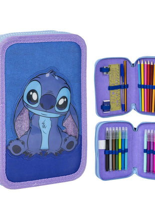 Disney Lilo és Stitch, A csillagkutya tolltartó töltött 2 emeletes