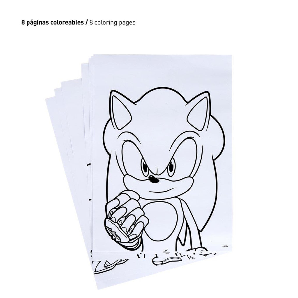 Sonic a sündisznó írószer szett