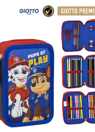 Mancs Őrjárat Pups at Play tolltartó töltött 3 emeletes