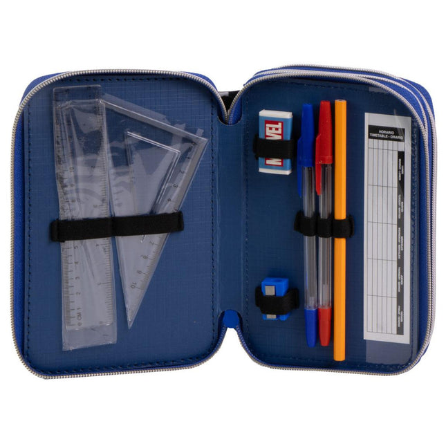 Bosszúállók Comic tolltartó töltött 3 emeletes