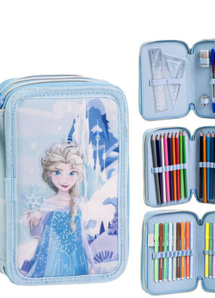 Disney Jégvarázs Frosty tolltartó töltött 3 emeletes