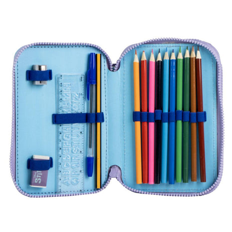 Disney Lilo és Stitch, A csillagkutya Scrump tolltartó töltött 2 emeletes