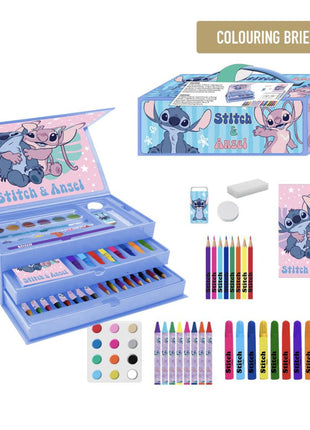 Disney Lilo és Stitch, A csillagkutya Angel írószer szett bőröndben