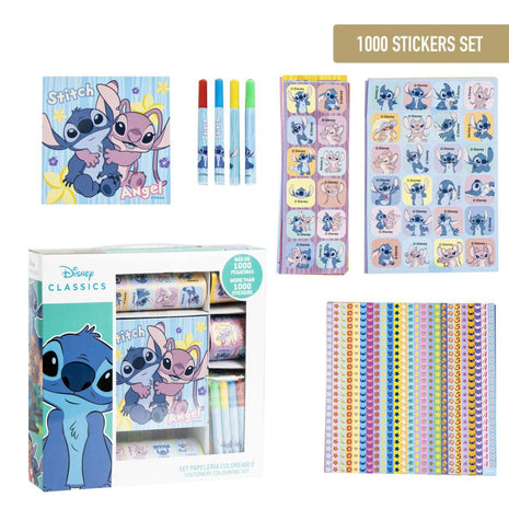 Disney Lilo és Stitch, A csillagkutya Angel 1000 db-os matrica szett