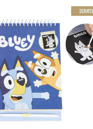Bluey Bingo scratch képkarcoló és színező szett