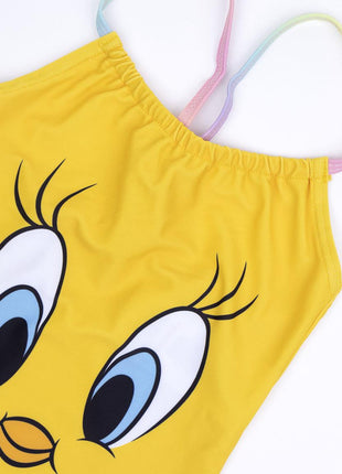 Bolondos Dallamok Tweety gyerek fürdőruha, úszó 3 - 7 év / 98 - 122 cm
