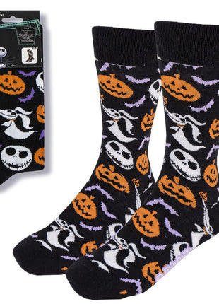 Karácsonyi lidércnyomás Pumpkin felnőtt hosszú szárú zokni 38/45