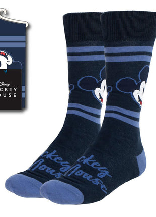 Disney Mickey Blue férfi hosszú szárú zokni 38/45