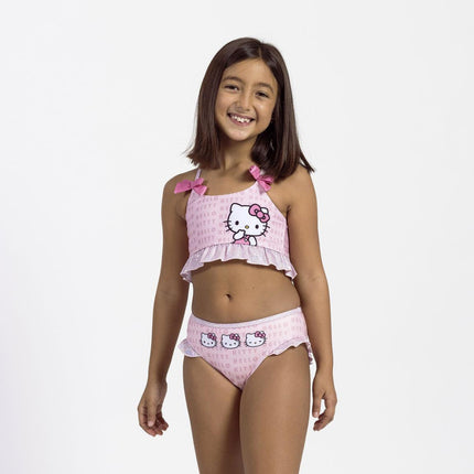 Hello Kitty Glittering gyerek fürdőruha, bikini 3 - 7 év / 98 - 122 cm