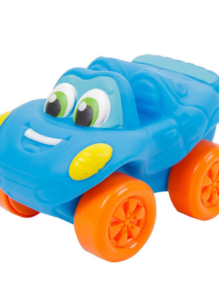 Kék versenyautó Soft & Go Clementoni