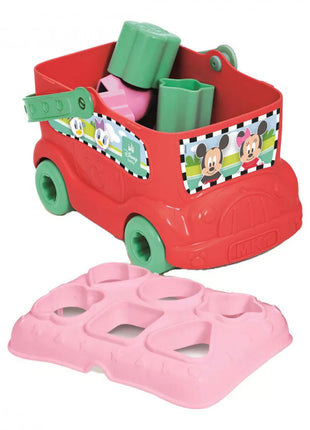 Disney Minnie Red formaválogató busz Clementoni