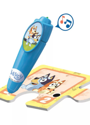 Bluey Playtime interaktív 24 darabos Clementoni puzzle – színes kirakó gyerekeknek, fejleszti a koncentrációt és kézügyességet