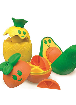 Gyümölcsös Friendly Faces formarakosgató baba játék, puzzle Clementoni