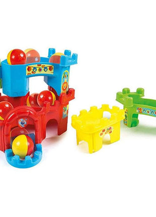 Kastély golyópálya Drop baba építőjáték Clementoni