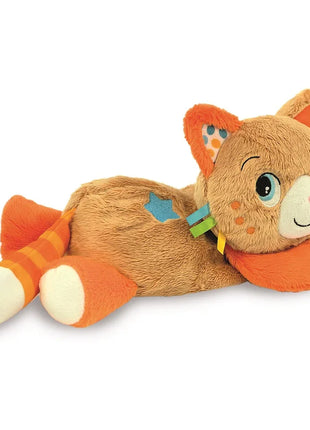 Cicás Tummy-Time elalvást segítő plüss játék Clementoni