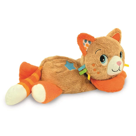 Cicás Tummy-Time elalvást segítő plüss játék Clementoni