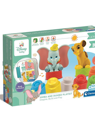 Disney Classics Clemmy építőkocka szett könyvvel Clementoni