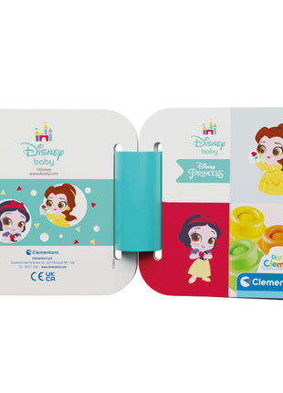 Disney Hercegnők Clemmy Snow White and Belle építőkocka szett könyvvel Clementoni