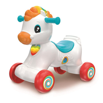 Interaktív hintaló Rainbow Rider 3 az 1-ben Clementoni