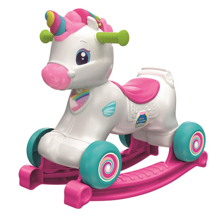 Interaktív Unikornis Rainbow Rider 3 az 1-ben Clementoni