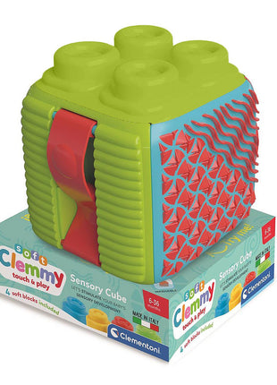 Színes Clemmy készségfejlesztő kocka Clementoni