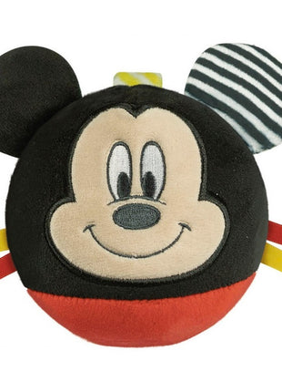 Disney Mickey Round plüss labdafigura, baba csörgő Clementoni