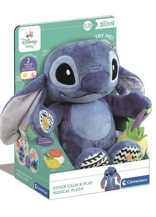 Disney Lilo és Stitch, A csillagkutya interaktív plüss játék Calm & Play Clementoni