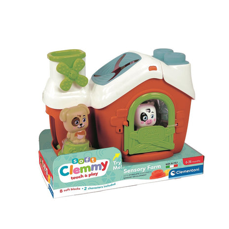 Színes Farm Clemmy készségfejlesztő játék Clementoni