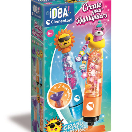 Színes Crazy Summer szövegkiemelő készlet Clementoni