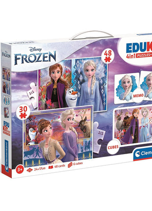 Disney Jégvarázs Seasons 4 az 1-ben játékgyűjtemény Clementoni