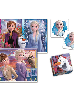 Disney Jégvarázs Seasons 4 az 1-ben játékgyűjtemény Clementoni