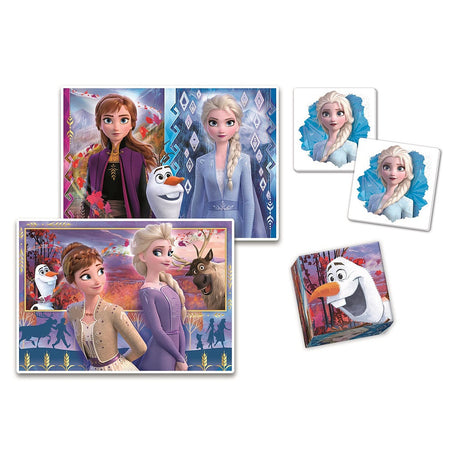 Disney Jégvarázs Seasons 4 az 1-ben játékgyűjtemény Clementoni
