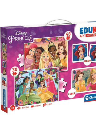 Disney Hercegnők Bonding 4 az 1-ben játékgyűjtemény Clementoni