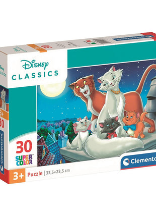 Disney Classics Macskarisztokraták 30 db-os puzzle Clementoni