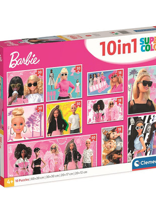 Barbie Girl 10 az 1-ben puzzle Clementoni