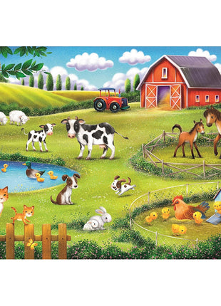 Állatos Farm 30 db-os puzzle Clementoni