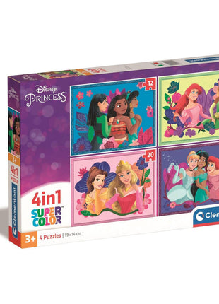 Disney Hercegnők Whimsical 4 az 1-ben puzzle Clementoni