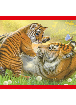 Állatos Baby Cuddles 4 az 1-ben puzzle Clementoni
