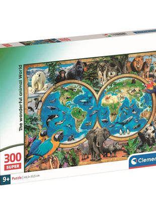 Állatvilág Wonderful World 300 db-os puzzle Clementoni