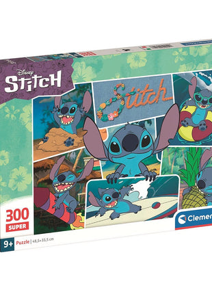 Disney Lilo és Stitch, A csillagkutya Beach Party 300 db-os puzzle Clementoni
