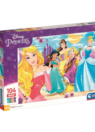 Disney Hercegnők Kingdom 104 db-os maxi puzzle Clementoni