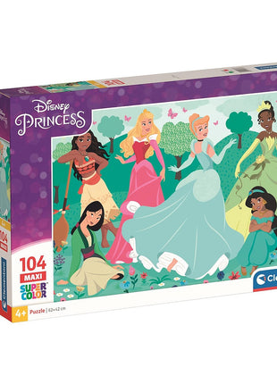 Disney Hercegnők Outside 104 db-os maxi puzzle Clementoni