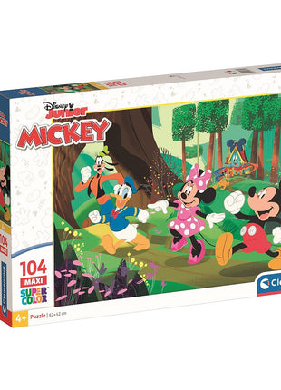 Disney Mickey Lush Forest 104 db-os maxi puzzle Clementoni