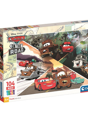 Disney Verdák  Mater's Tall Tales 104 db-os maxi puzzle Clementoni
