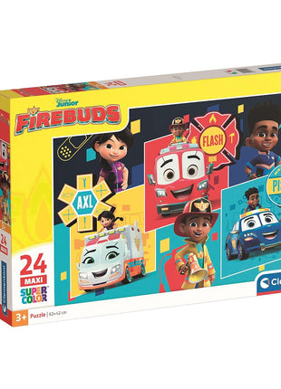 A Mentőosztag Heroes and Wheels 24 db-os maxi puzzle Clementoni